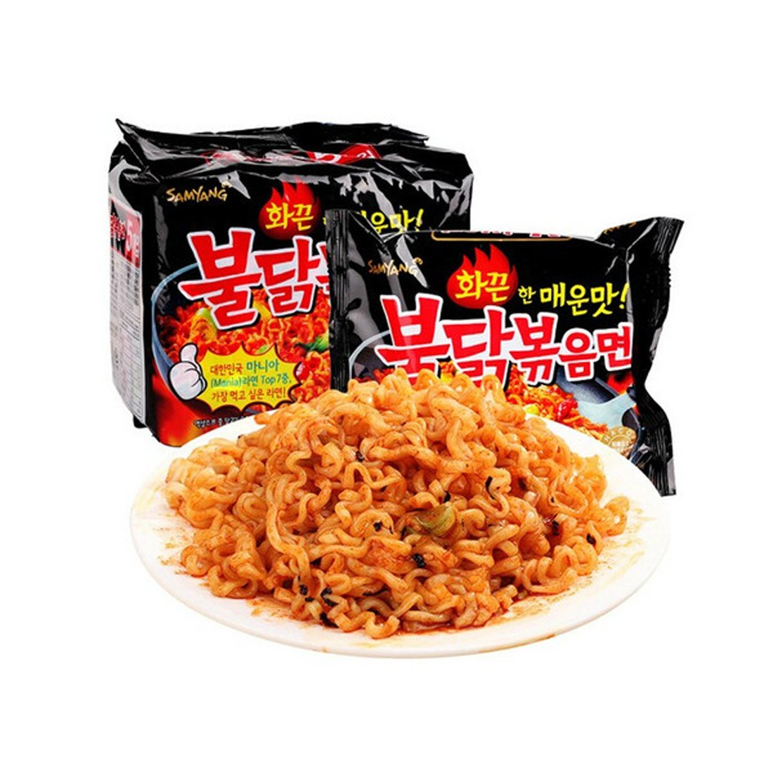 Amazon.co.jp: 三養食品 ブルダック炒め麺 1カートン（140g×40袋入り